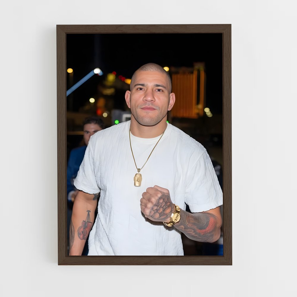 Poster Alex pereira individuelle – affiche MMA (vue 5)